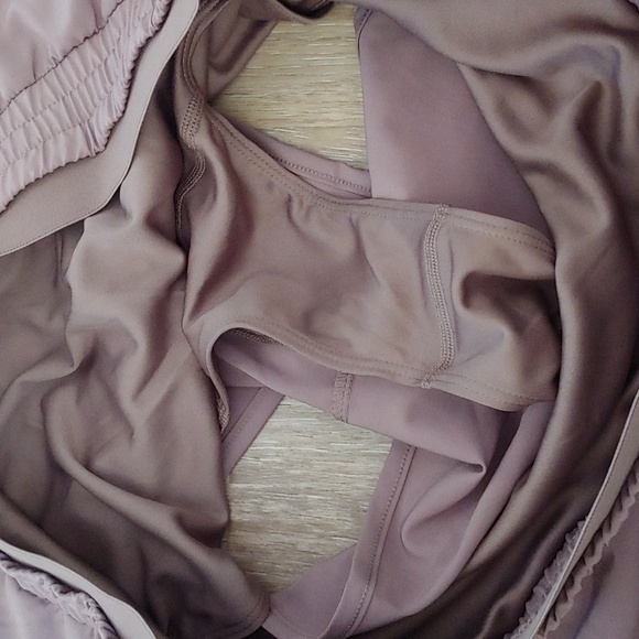 NWT JoyLab Women's High Rise Side Pleated Athletic Shorts Brown Size XL - Picture 5 of 8